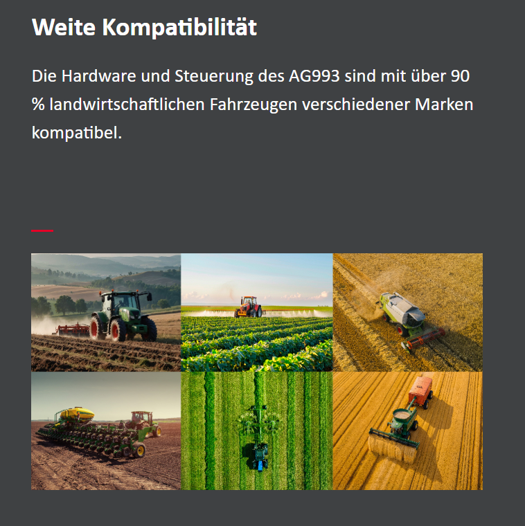 Tersus AG993 RTK GPS-Lenksystem
